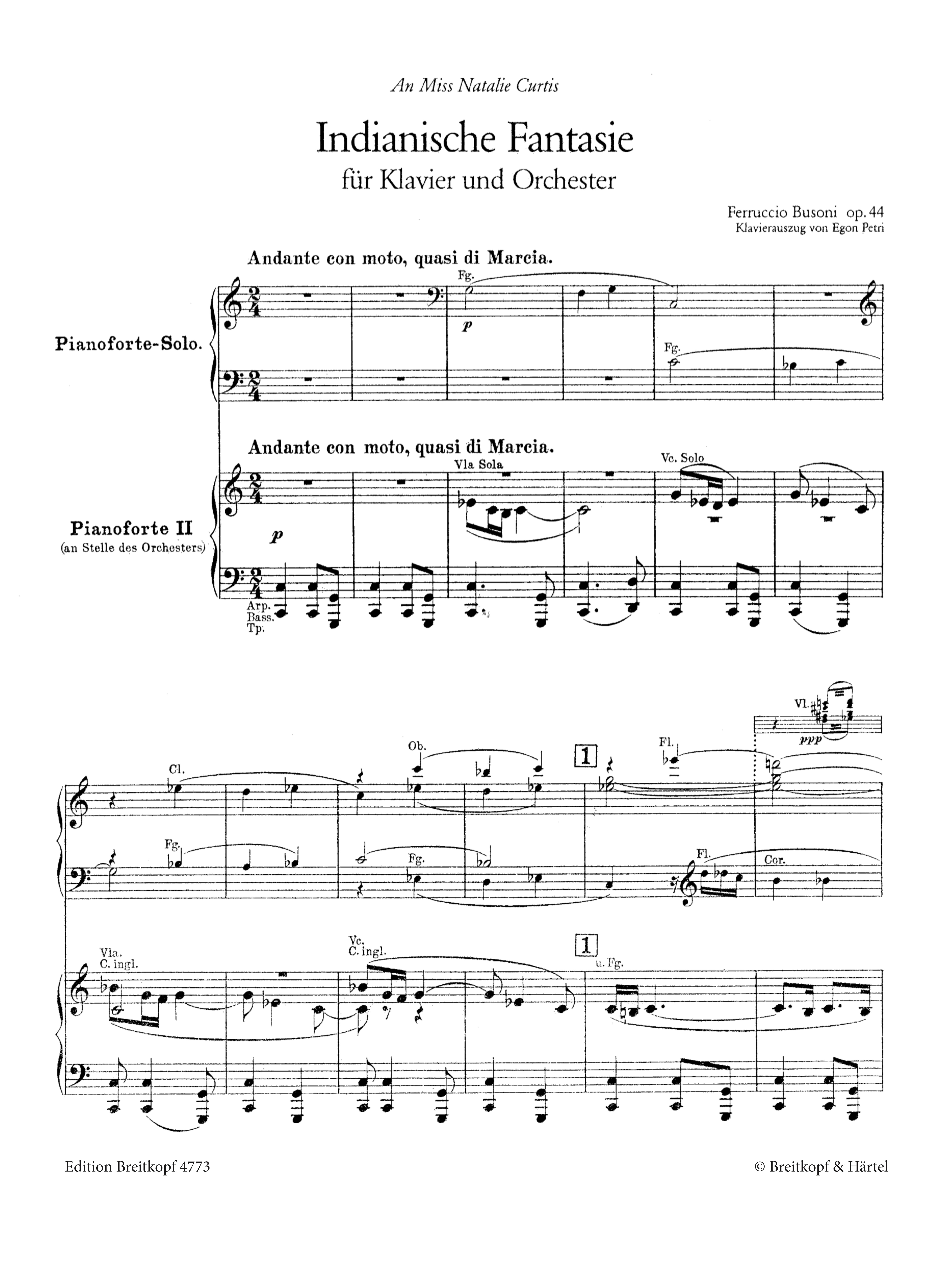 Indianische Fantasie op.44
