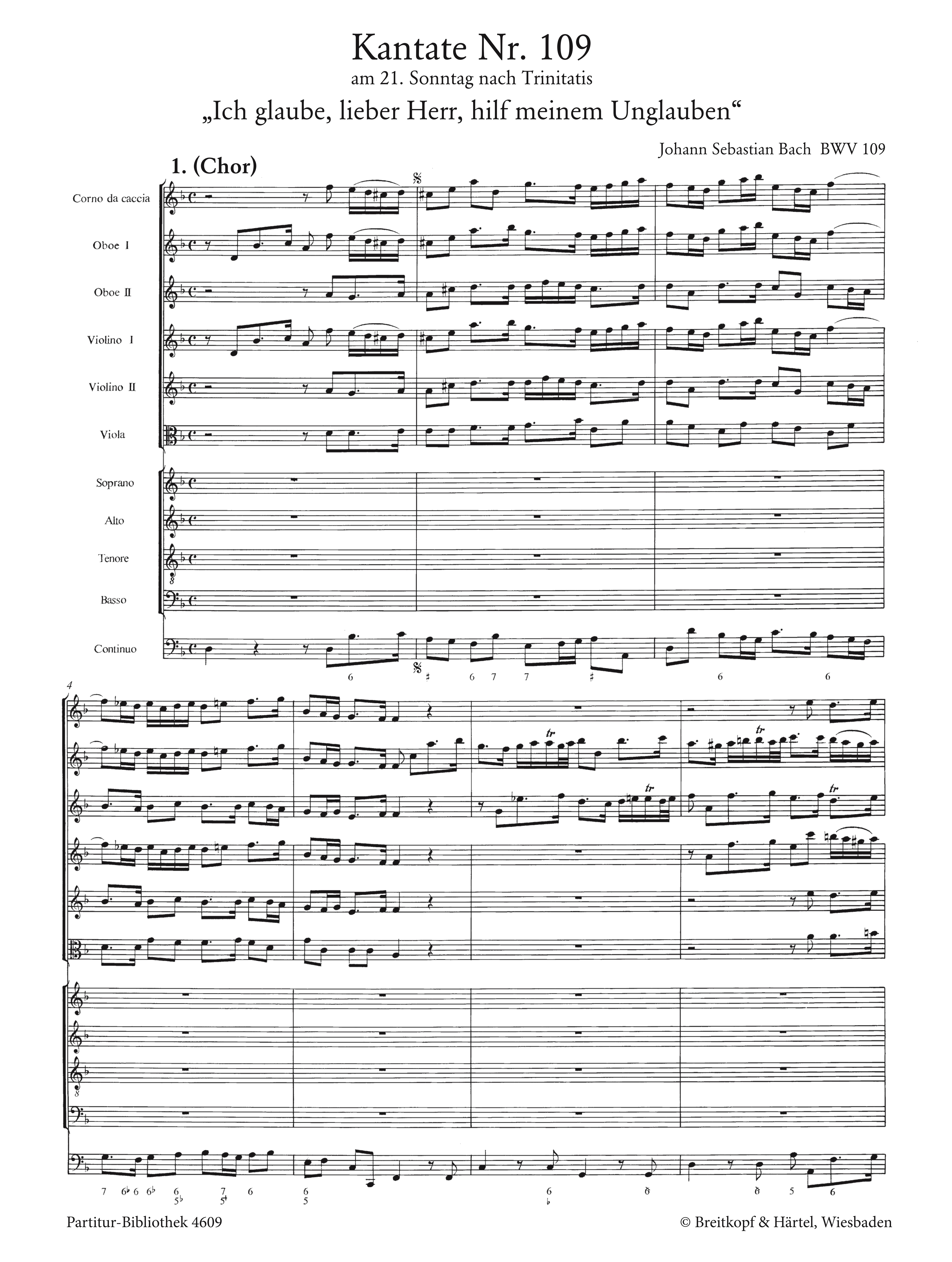 Ich glaube, lieber Herr, hilf meinem Unglauben