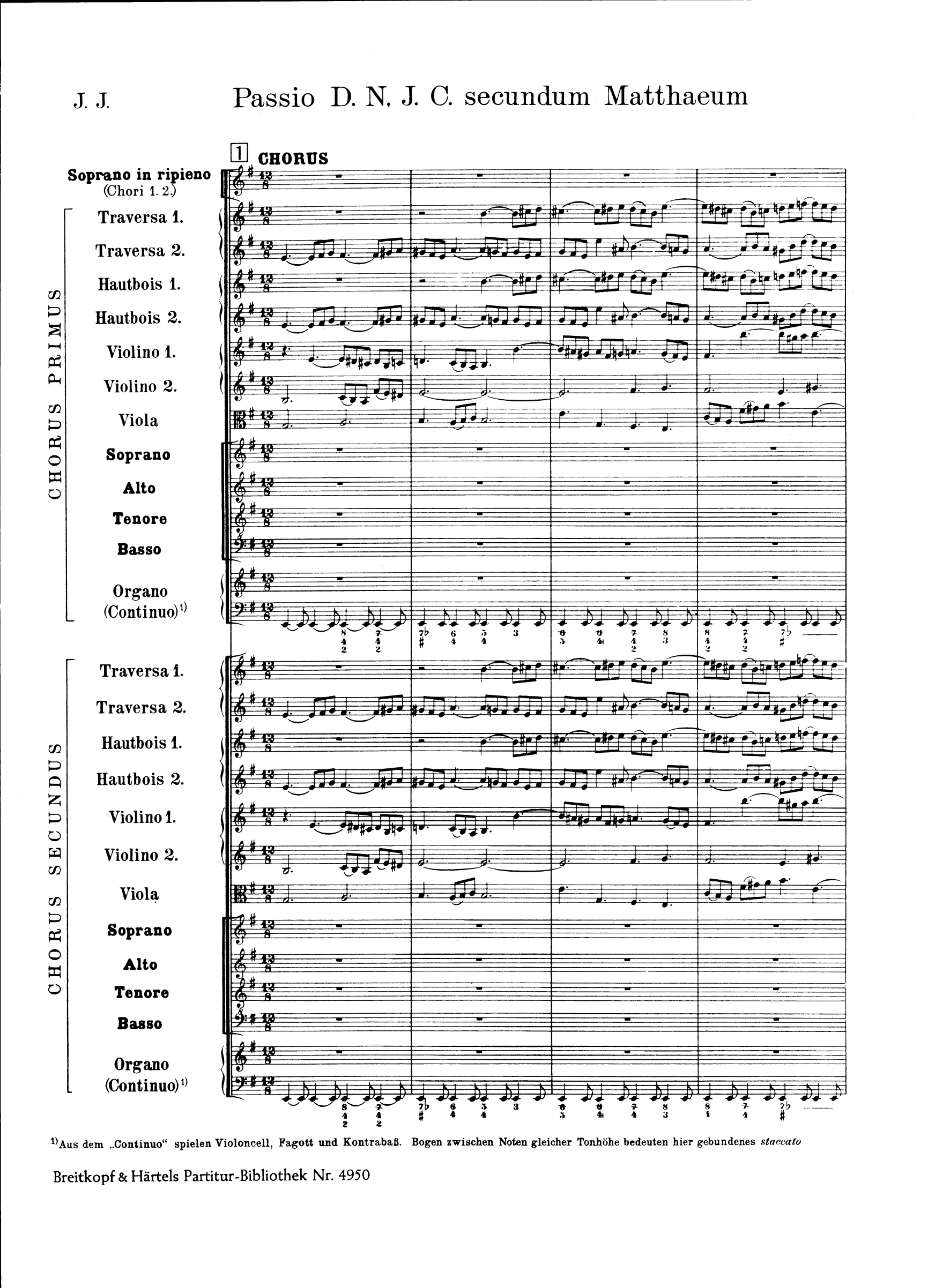 Matthäus-Passion BWV244