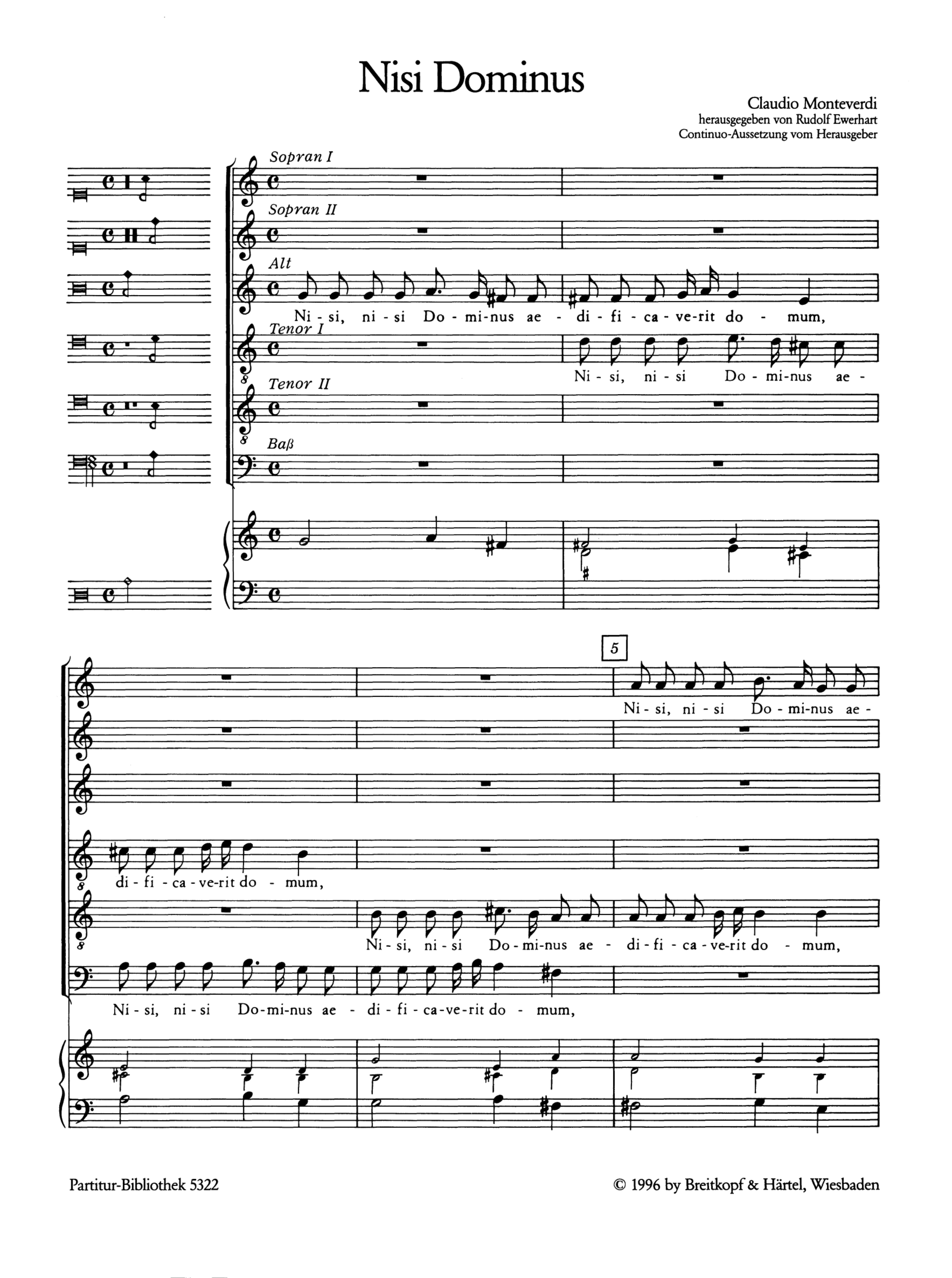 Nisi Dominus - Psalm