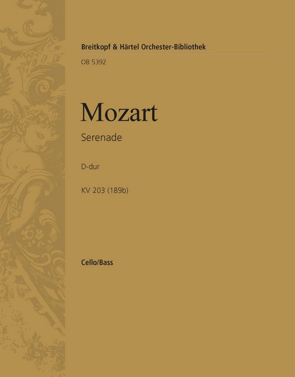 Serenade D-Dur KV203 (KV189b)