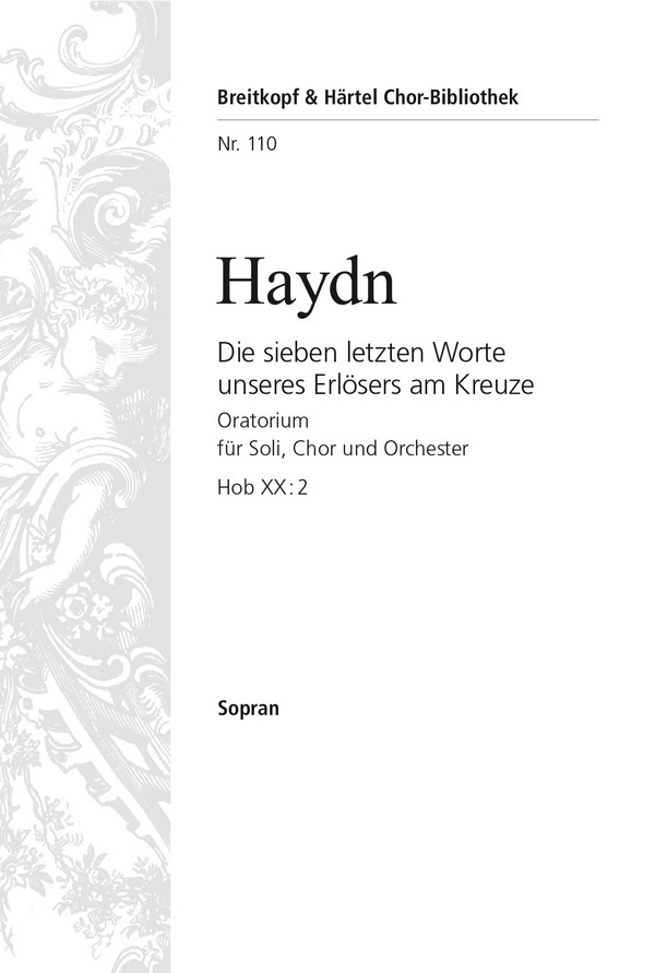 Haydn, Joseph 7 Worte des Erlösers Hob XX: 2