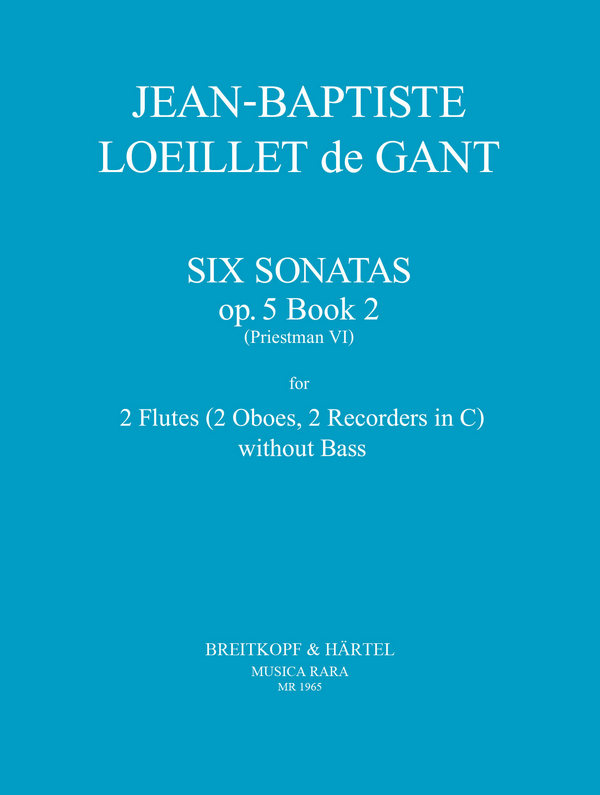 6 Sonaten op.5 Band 2 Nr.4-6)