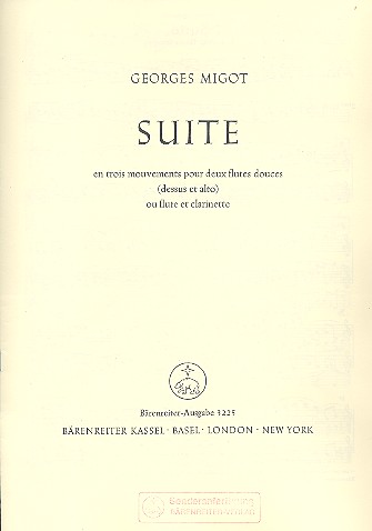 Suite en trois mouvements