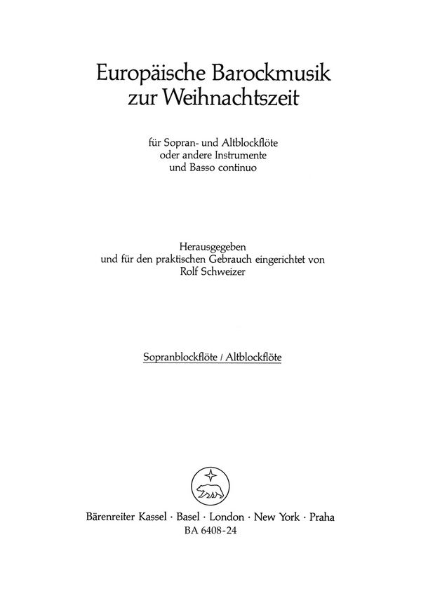 :Europäische Barockmusik zur Weihnachtszeit