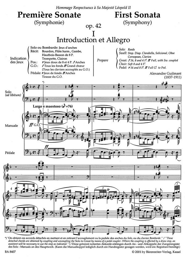 Ausgewählte Orgelwerke Band 1-6