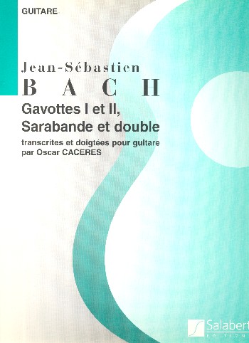 2 Gavottes, Sarabande et double