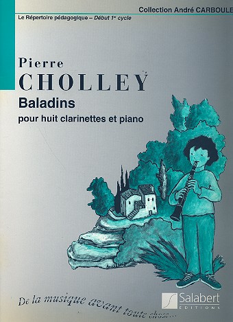 Baladins pour 8 clarinettes et piano