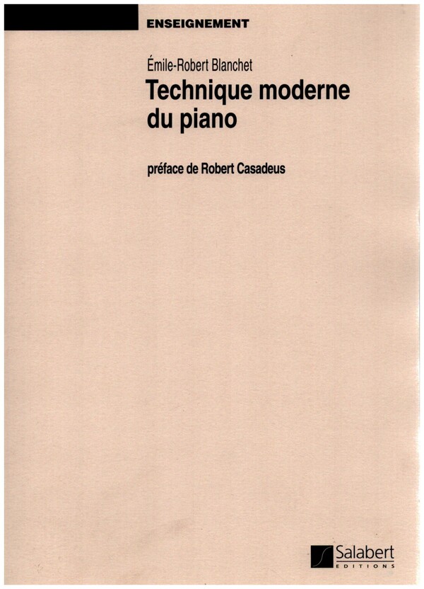 Technique moderne du piano