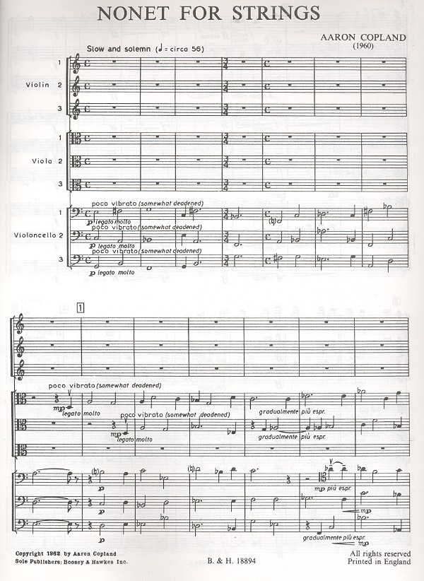 Nonet for Strings