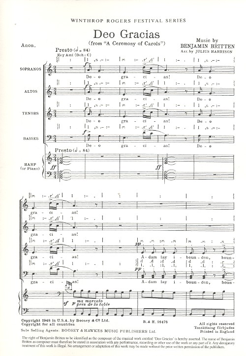 Deo Gracias op.28