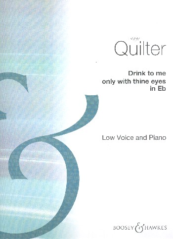 Drink to me only with thine Eyes (in Eb)