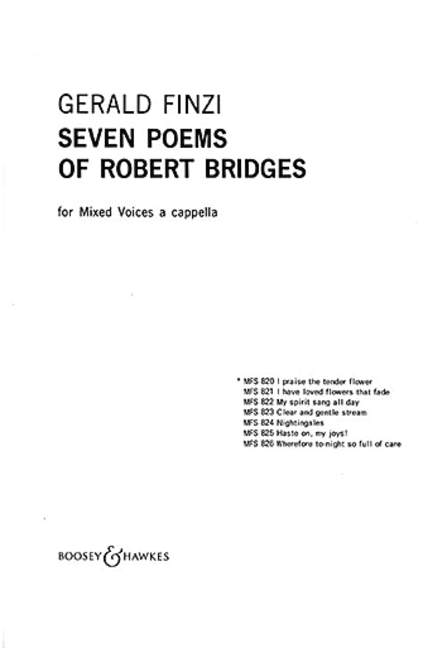 I praise the Tender flow op.17,1