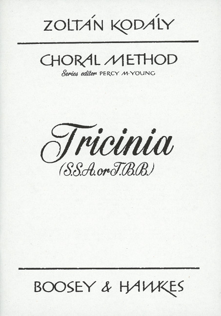 Choral Method vol.12 - Tricinia