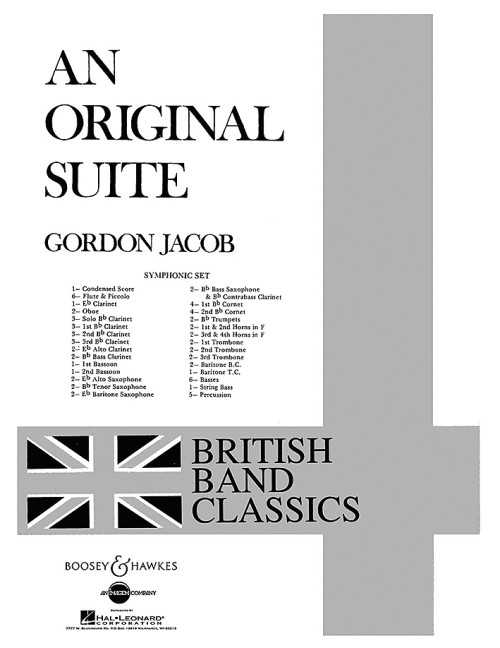 Jacob, Gordon: An Original Suite QMB 168