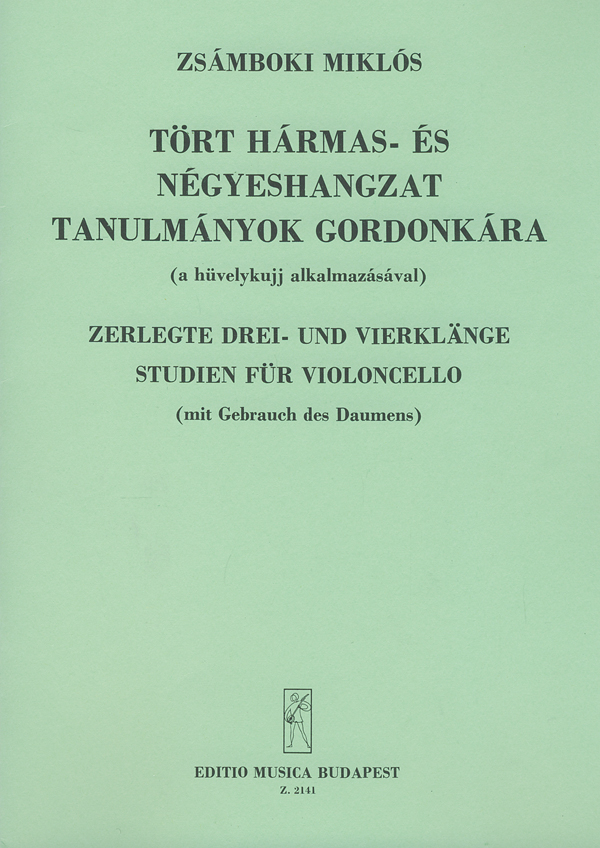 Zerlegte Drei- und Vierklänge