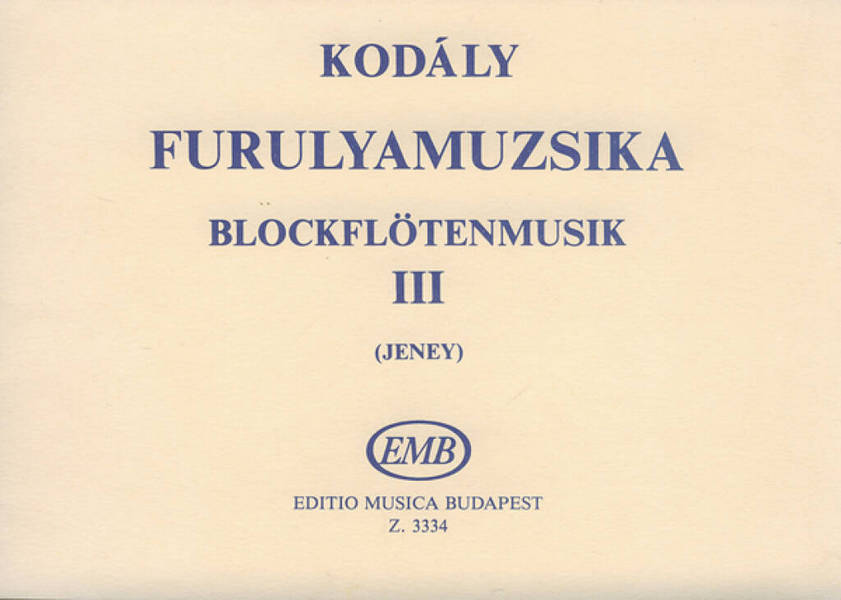 Blockflötenmusik Band 3
