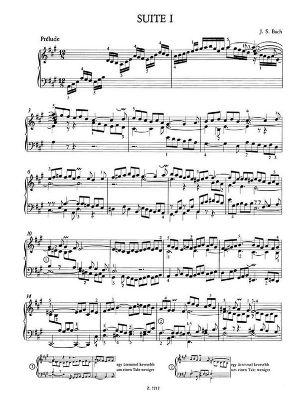 English Suites BWV 806-811