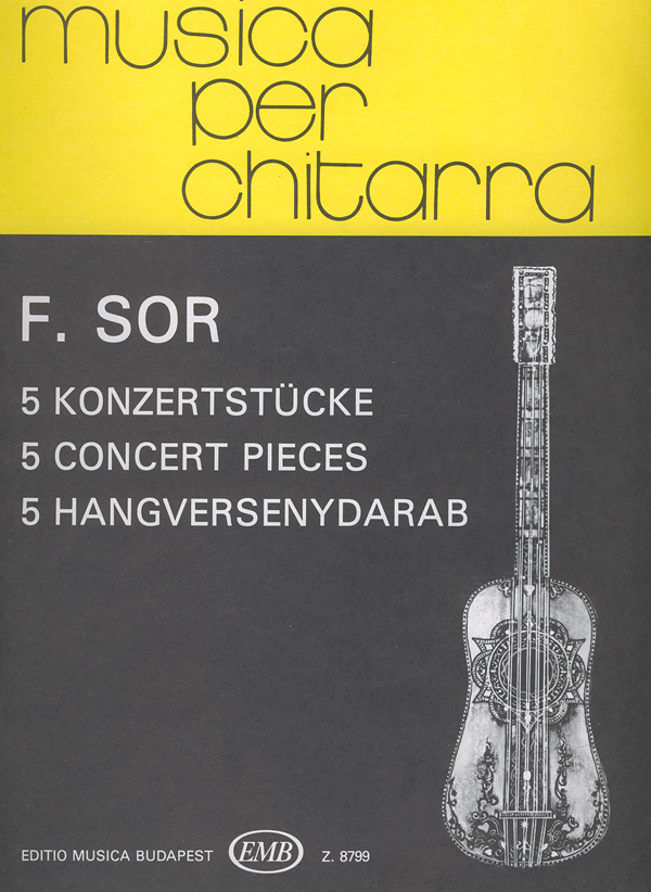 Sor, Fernendo 5 Concert Pieces