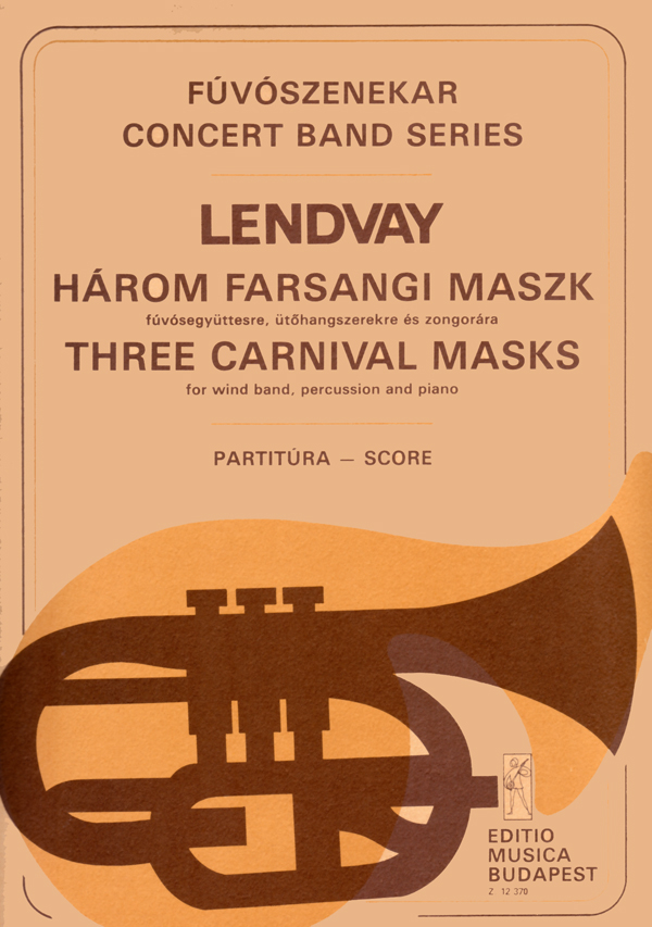 Lendvay Kamilló Three Carnival Masks