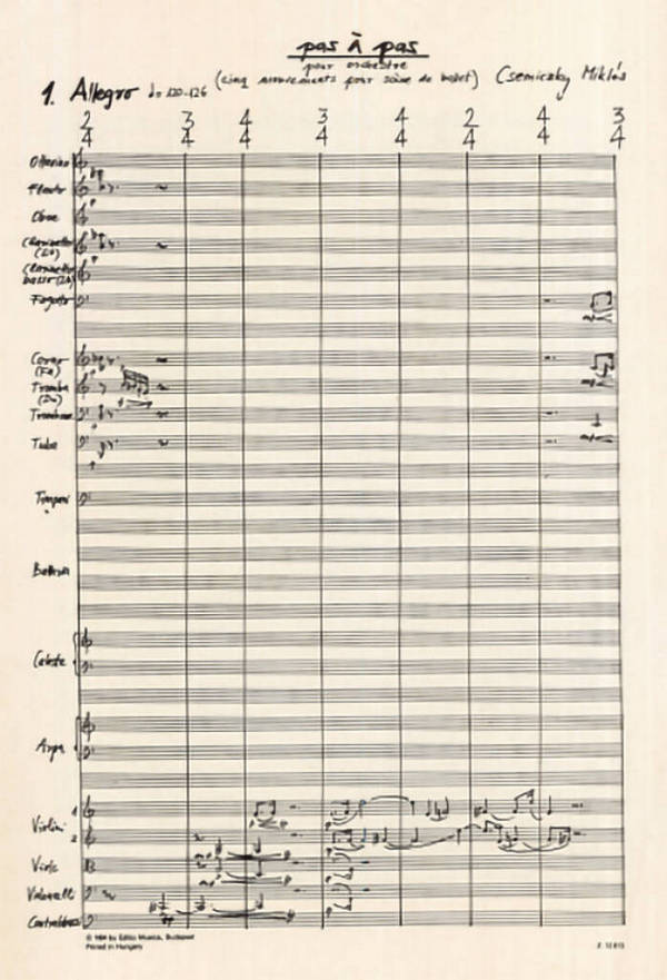 Csemiczky Miklós pas a pas