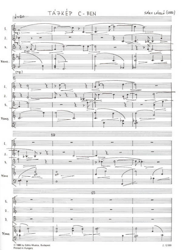 Sáry László Landscape in C