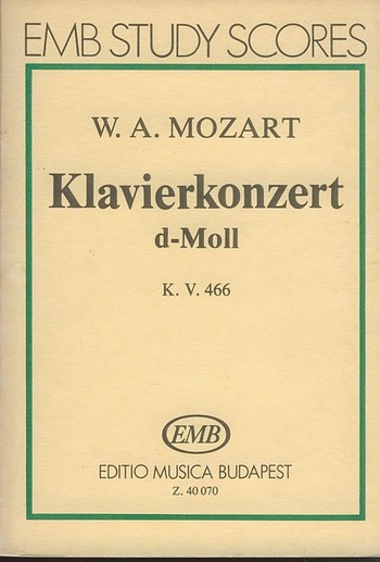Concerto in d Minor KV466 for piano