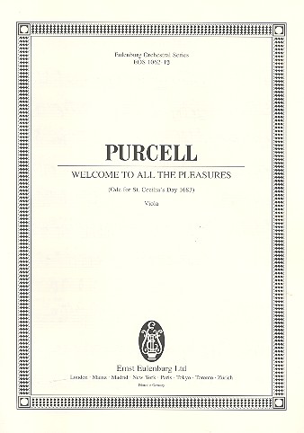 Ode zum St. Cecilia's Day 1683