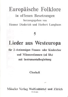 Lieder aus Westeuropa