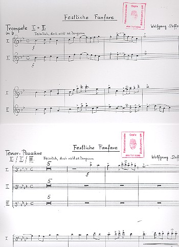 Festliche Fanfare