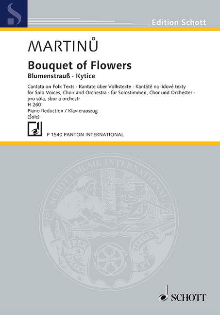 Blumenstrauss H 260  - Kantate über Volkstexte