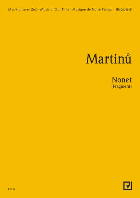 Nonet H 144  - (Fragment)