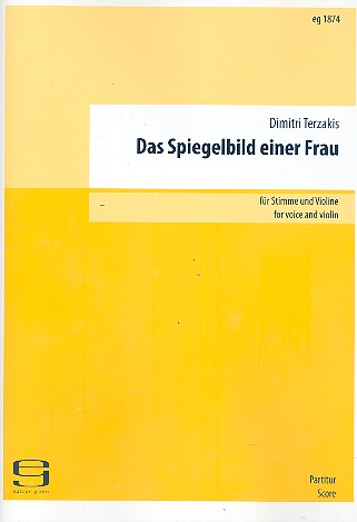 Das Spiegelbild einer Frau