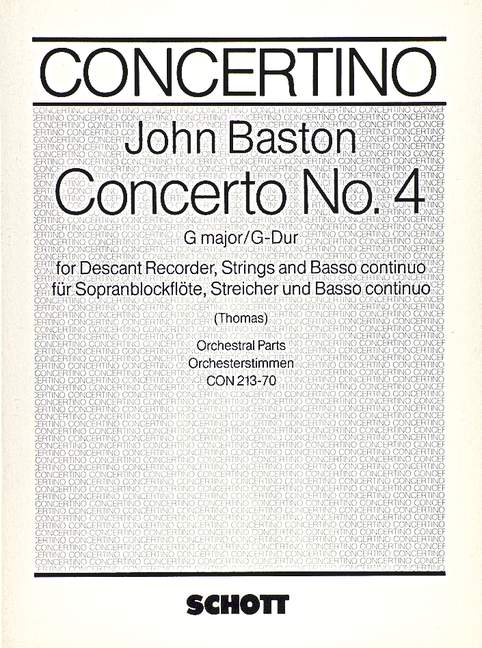 Concerto Nr. 4 G-Dur