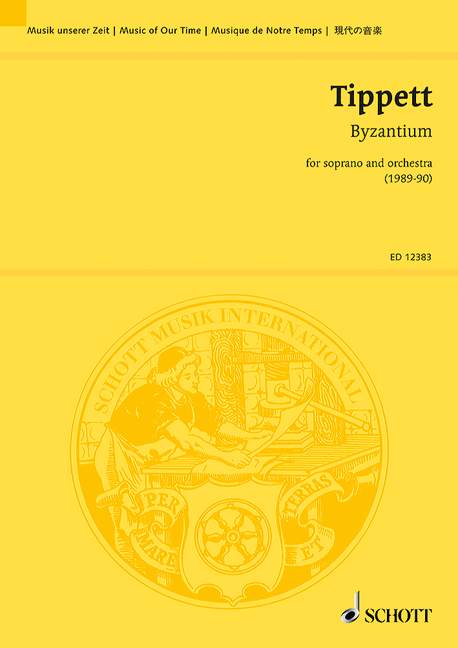 Tippett, Sir Michael Byzantium