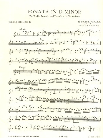 Sonate d-Moll
