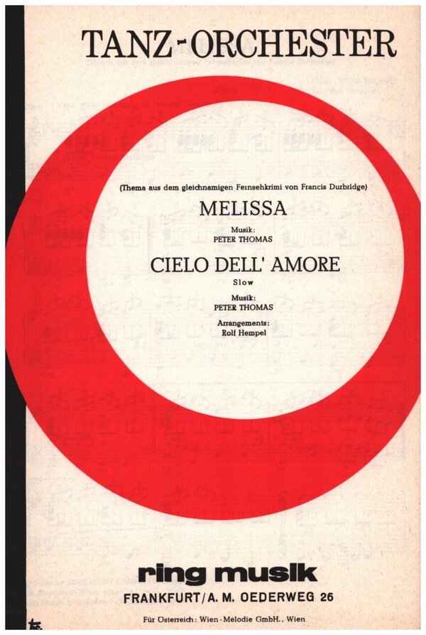 Melissa (B-Dur) - Cielo dell' Amore (a-moll)