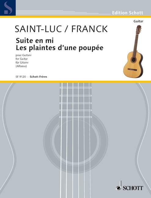 Franck, César / Saint-Luc, Jacques Suite in E / Les plaintes d'une p