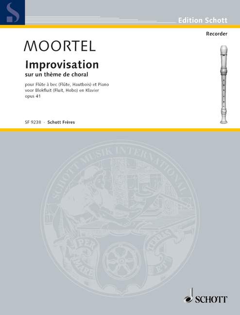 Moortel, Arie van de Improvisation sur un thème de choral op. 41