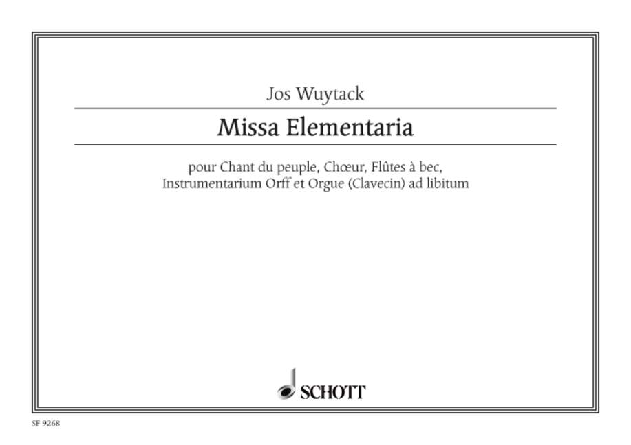 Missa élémentaria