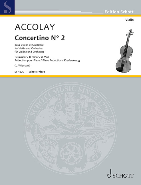 Concertino d-moll Nr.2 für Violine