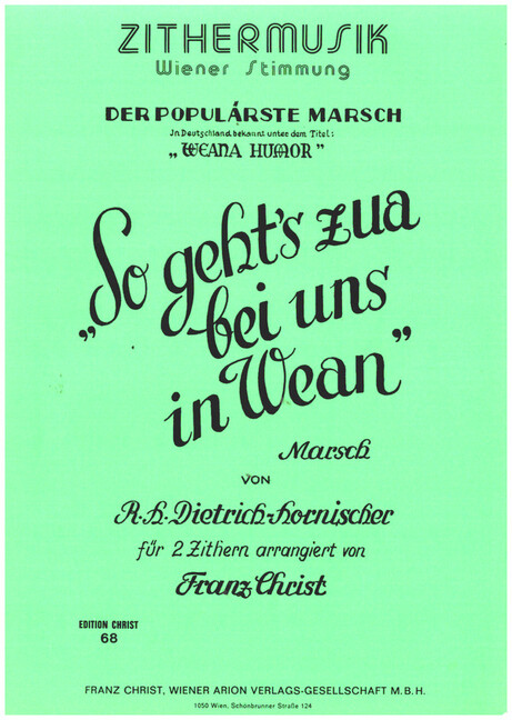 So geht's zua bei uns in Wean