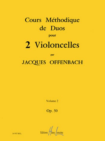 Cours méthodique de duos - op.50 vol.2