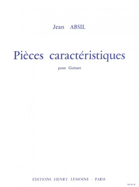 Pièces caractéristiques