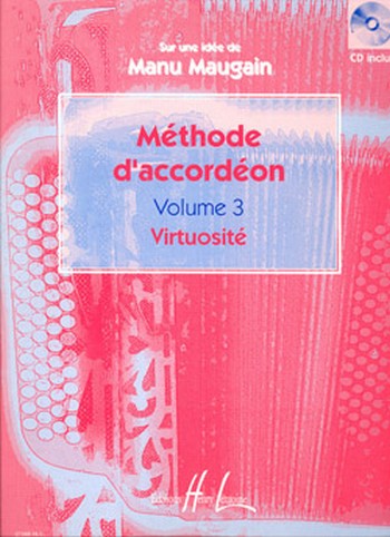 MAUGAIN Manu Méthode d'accordéon Vol.3