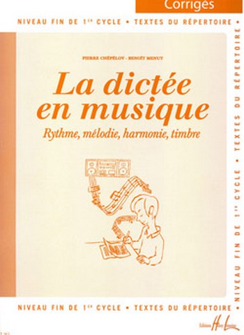 La dictée en musique vol.3 - corrigés