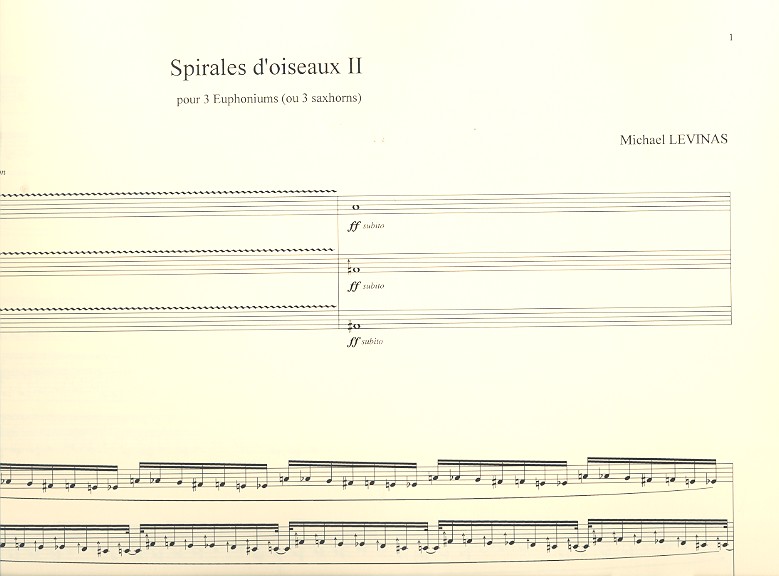 Spirales d'oiseaux no.2