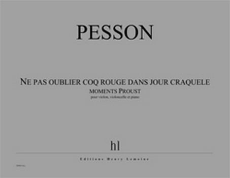 Ne pas oublier coq rouge dans jour craquelé