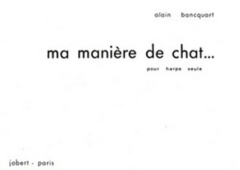 Ma manière de chat