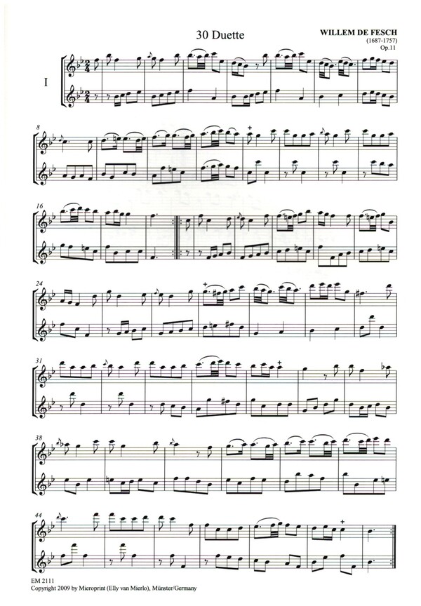 30 Duette op.11